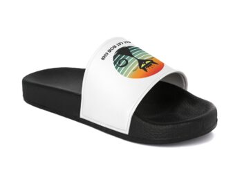 Gothic cat Christmas sandals Women’s slide sandals Cat lover holiday slides Comfortable gothic sandals