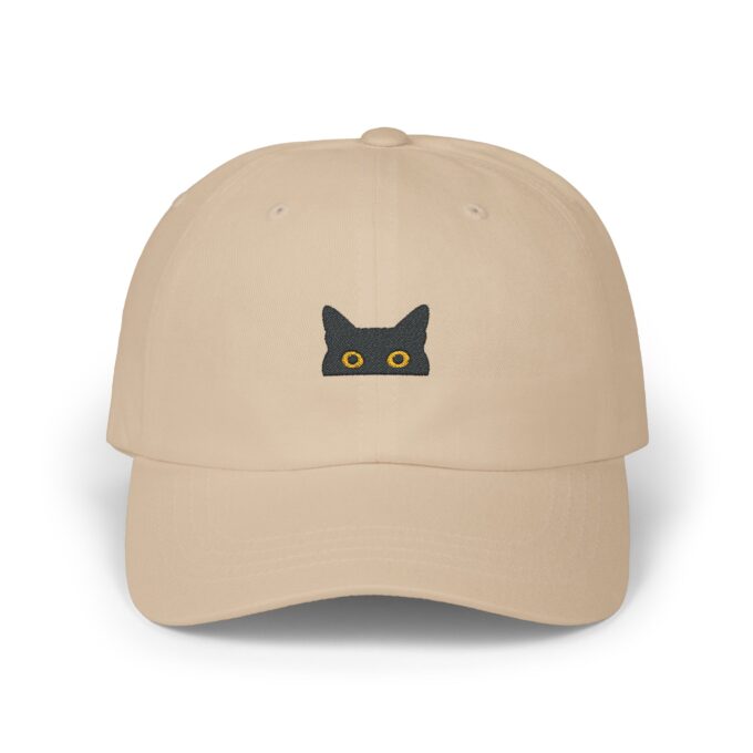 Black Cat Classic Cap – Adjustable, Stylish & Durable - Image 4