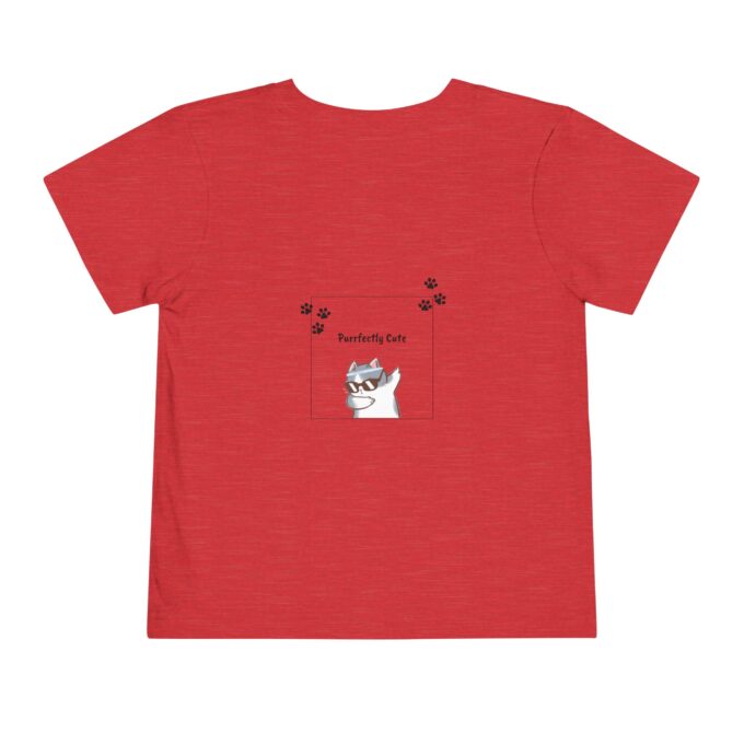 Gothic Cat Christmas Toddler Short Sleeve Tee - Fun Holiday Style - Image 22