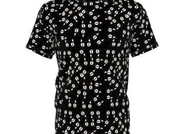 Black cat Valentine’s Day shirt Unisex cut and sew tee Valentine’s themed clothing Comfortable men’s Valentine’s tee