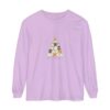 Gothic Cat Christmas Long Sleeve T-Shirt – Unisex Holiday Style - Image 5