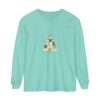 Gothic Cat Christmas Long Sleeve T-Shirt – Unisex Holiday Style - Image 14
