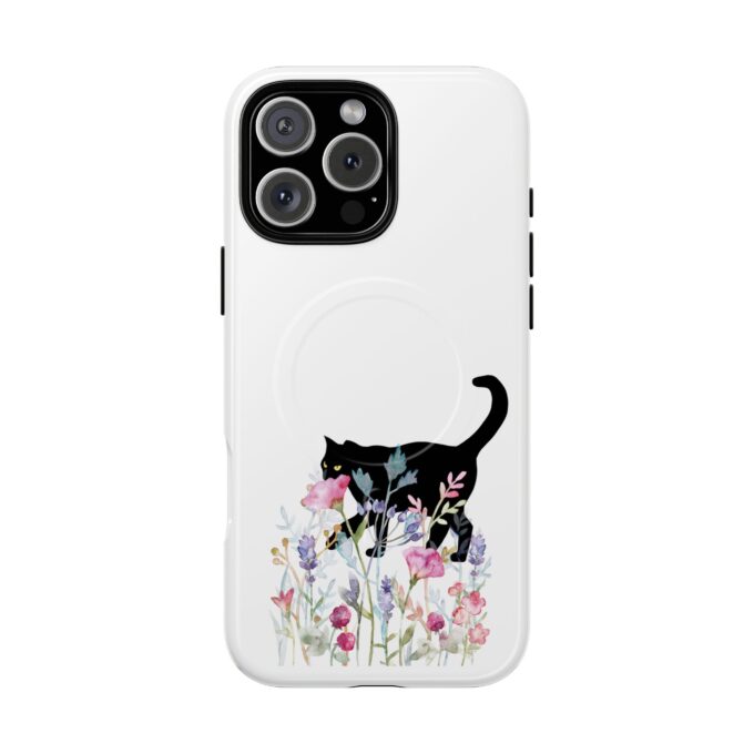 Black Cat Valentine Tough Magnetic Case – Stylish & Durable - Image 10