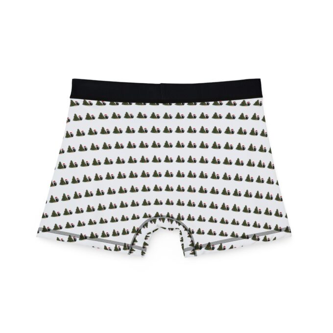 Gothic Cat Christmas Men’s Boxers – Perfect Gift for Cat Lovers - Image 2