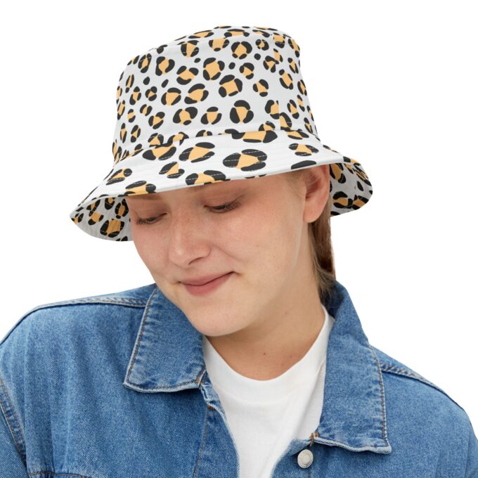 Leopard Bucket Hat – Trendy & Functional Fashion Accessory - Image 2