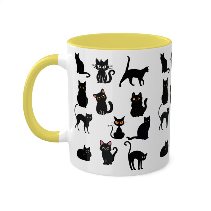 Black Cat Christmas Mug – Festive & Fun Drinkware - Image 9