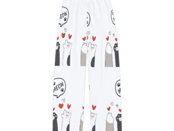 Gothic Cat Christmas Kids Pajama Pant – Cozy & Unique Holiday Wear