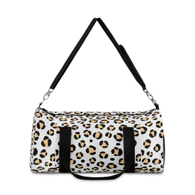 Leopard print duffel bag Fashion travel bag Leopard gym bag Trendy travel accessories