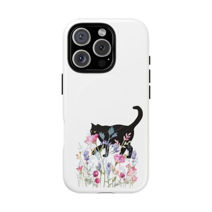 Black Cat Valentine Tough Magnetic Case – Stylish & Durable - Image 8