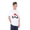 Black Cat Valentine Kids Sports Jersey - Wonderful Present for birthdays, Valentine’s Day - Image 3