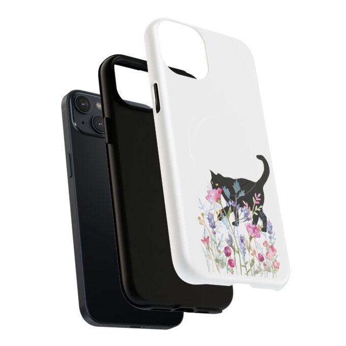 Black Cat Valentine Tough Magnetic Case – Stylish & Durable - Image 6