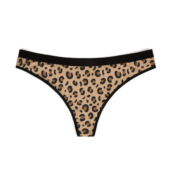 Leopard women’s thongs Women’s seamless thongs Leopard print lingerie Comfortable thongs for women