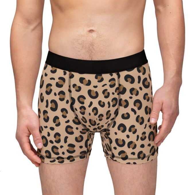 Leopard Men’s Boxers – Stylish, Comfortable, and Bold - Image 4