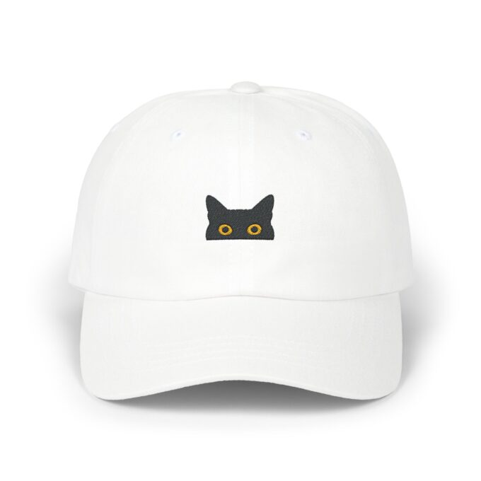 Black Cat Classic Cap – Adjustable, Stylish & Durable - Image 2