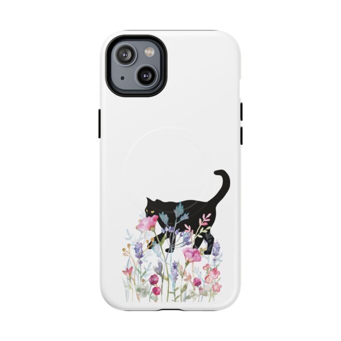 Black Cat Valentine Tough Magnetic Case – Stylish & Durable - Image 4