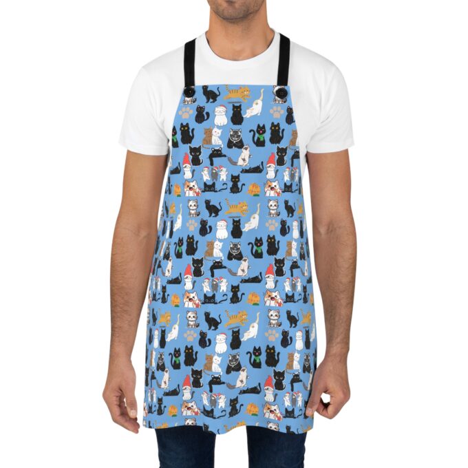 Black Cat Apron – Stylish & Functional Kitchen Wear - Image 4