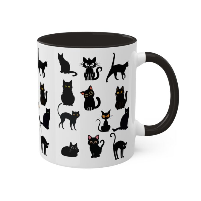 Black Cat Christmas Mug – Festive & Fun Drinkware - Image 6