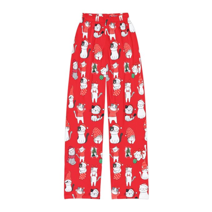 Black Cat Kids Pajama Pants – Cute & Comfy Sleepwear - Image 2