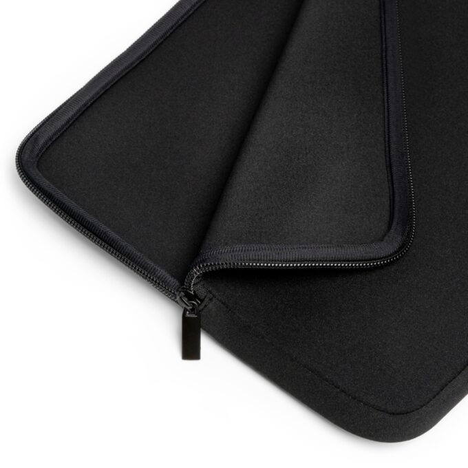 Black Cat Laptop Sleeve – Stylish & Durable Protection - Image 4