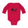 Gothic Cat Christmas Infant Long Sleeve Bodysuit - Holiday Babywear - Image 9