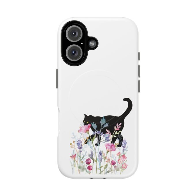 Black Cat Valentine Tough Magnetic Case – Stylish & Durable - Image 12