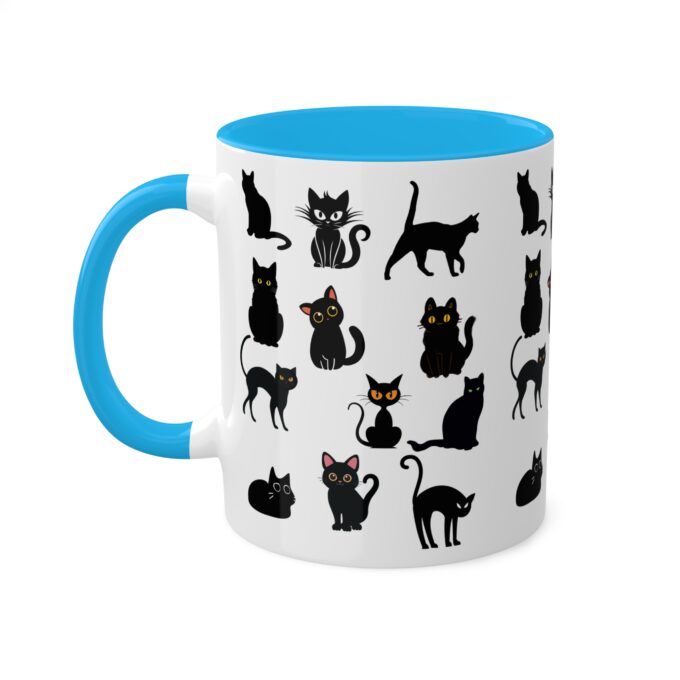 Black Cat Christmas Mug – Festive & Fun Drinkware - Image 12