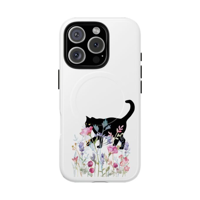 Black Cat Valentine Tough Magnetic Case – Stylish & Durable - Image 7