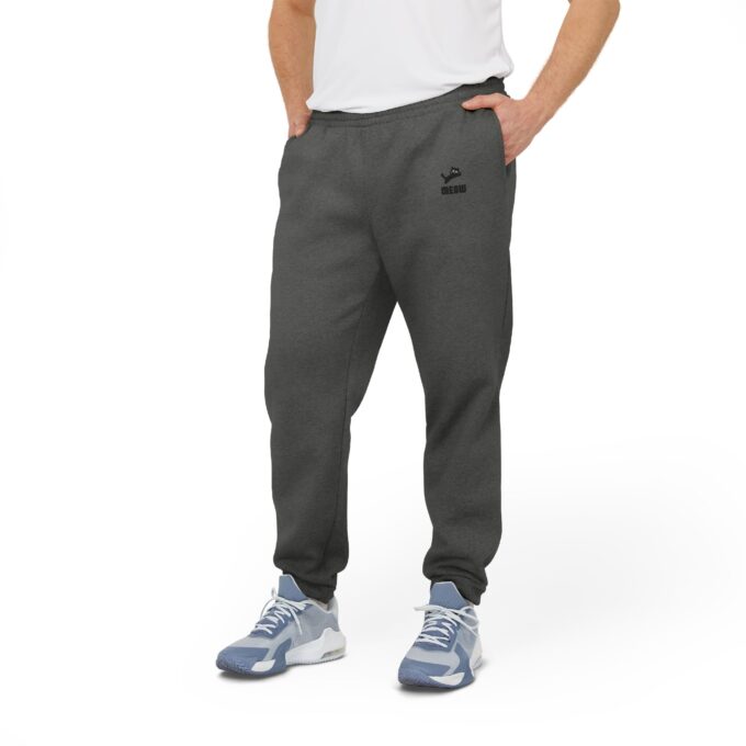 Black Cat adidas Joggers – Stylish & Cozy Loungewear - Image 4