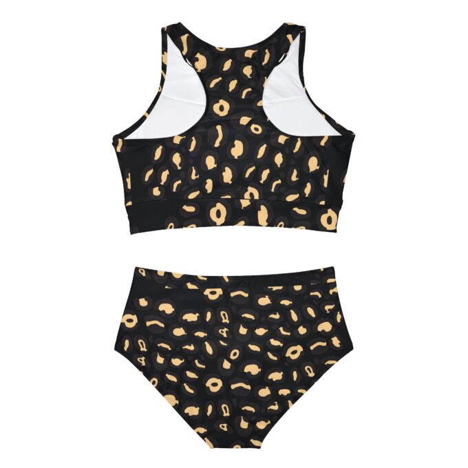 Leopard Print Sporty Bikini Set – Bold & Comfortable - Image 2