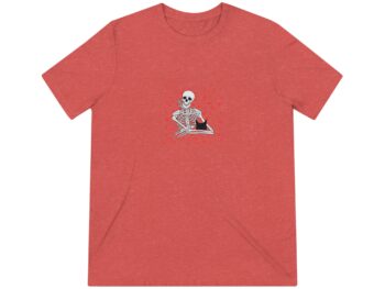 Gothic Valentine’s Day shirt Unisex triblend tee Alternative Valentine gift Gothic fashion apparel