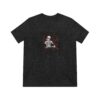 Gothic Cat Valentine Day Unisex Triblend Tee - Image 5