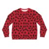 Gothic cat sweatshirt Lightweight holiday sweater Christmas and Valentine’s Day clothing Unique gothic fashion