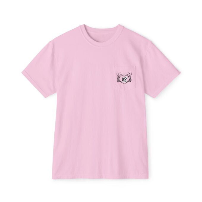 Gothic Cat Valentine Garment-Dyed Pocket Tee - Image 11