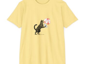 Gothic Valentine T-shirt Black cat graphic tee Unisex gothic jersey shirt Gothic fashion gift