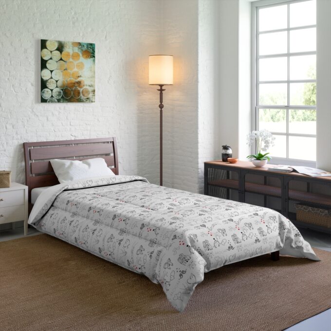 Romantic Valentine’s Day Comforter – Soft & Cozy Bedding - Image 2