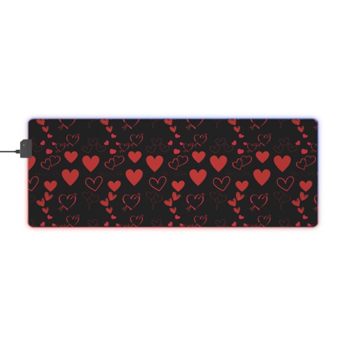LED Heart Gaming Mouse Pad - Perfect for Gamers & Valentine's Day - Image 12