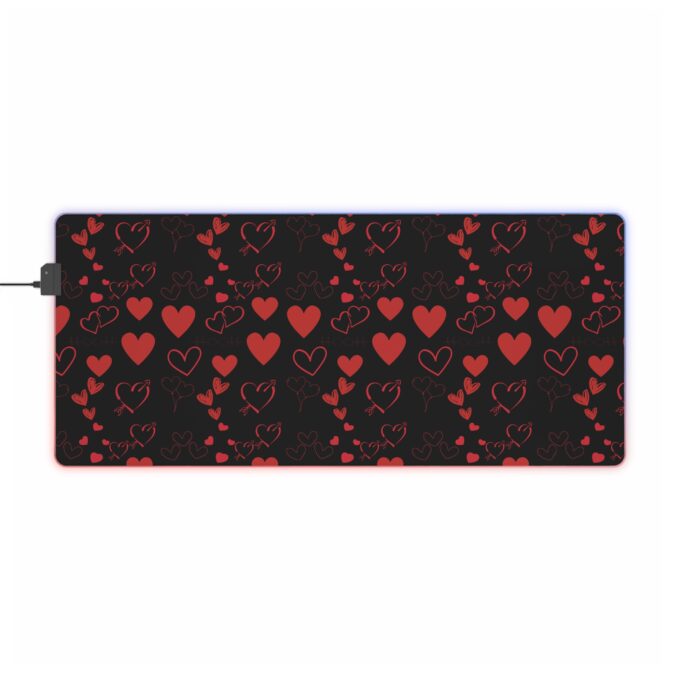 LED Heart Gaming Mouse Pad - Perfect for Gamers & Valentine's Day - Image 17