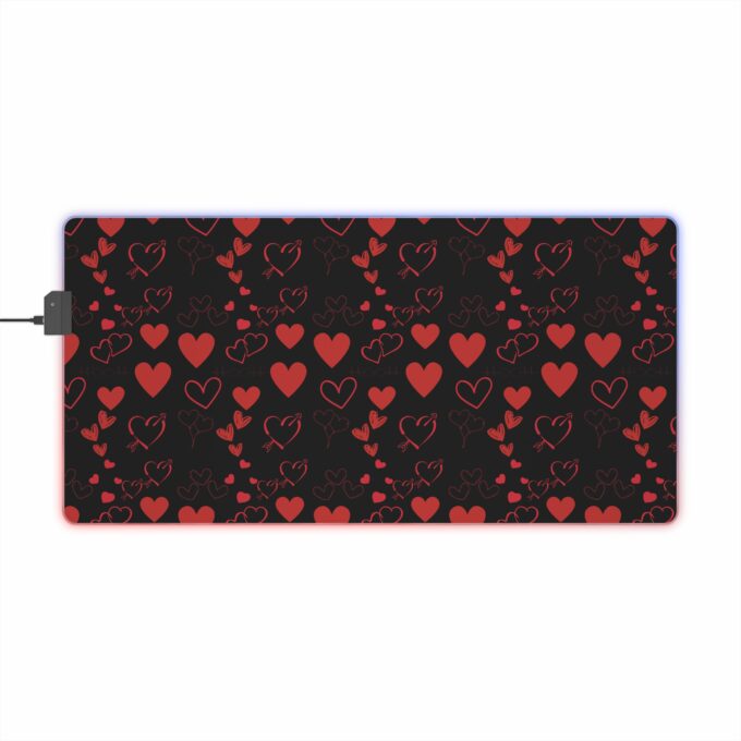 LED Heart Gaming Mouse Pad - Perfect for Gamers & Valentine's Day - Image 7