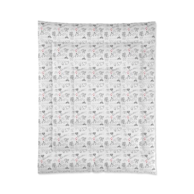 Romantic Valentine’s Day Comforter – Soft & Cozy Bedding - Image 7