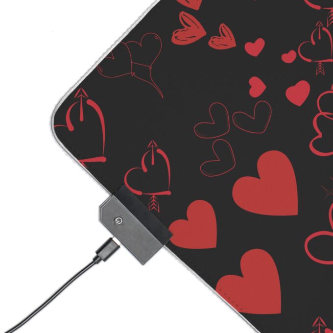 LED Heart Gaming Mouse Pad - Perfect for Gamers & Valentine's Day - Image 19