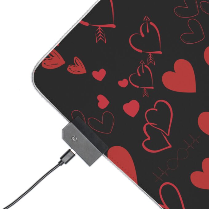 LED Heart Gaming Mouse Pad - Perfect for Gamers & Valentine's Day - Image 14