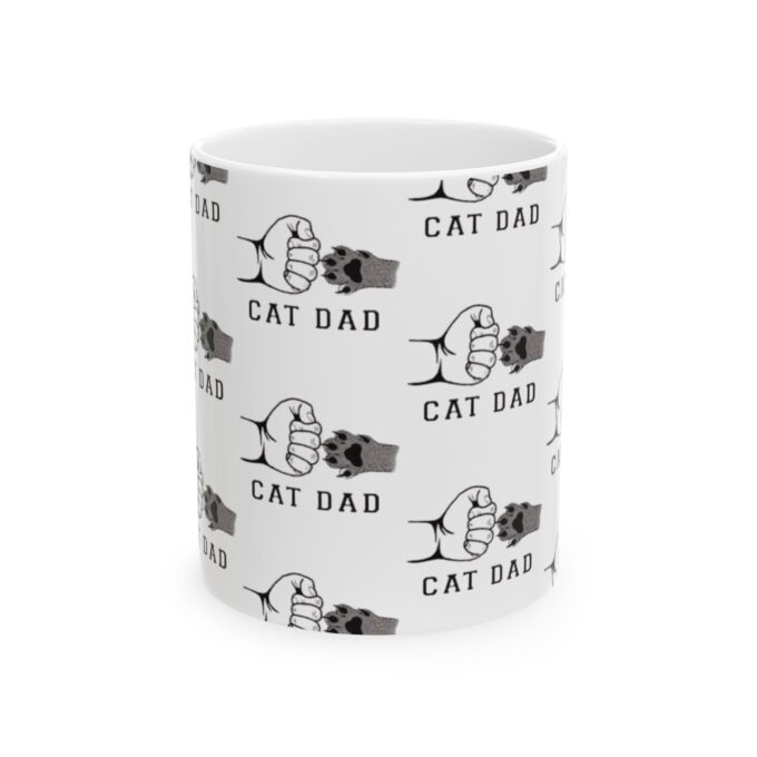 Cat Dad Ceramic Mug