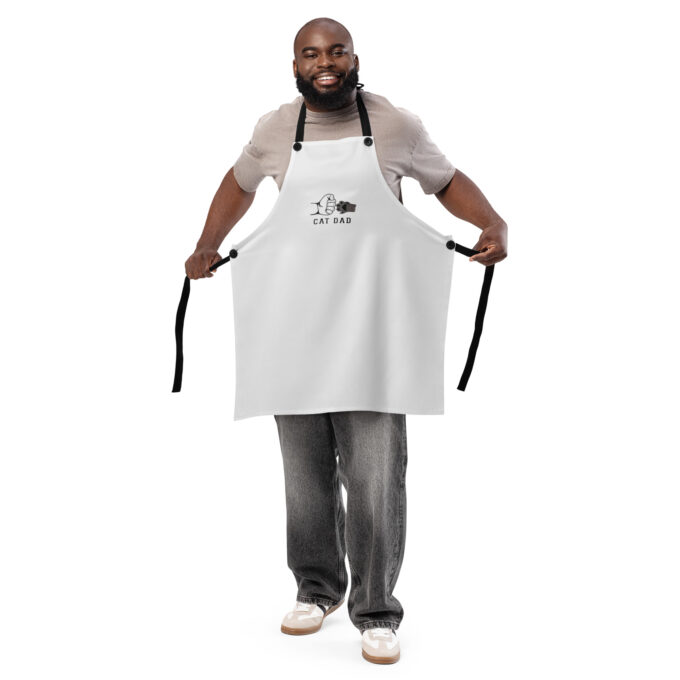 Cat Dad Apron - Image 3
