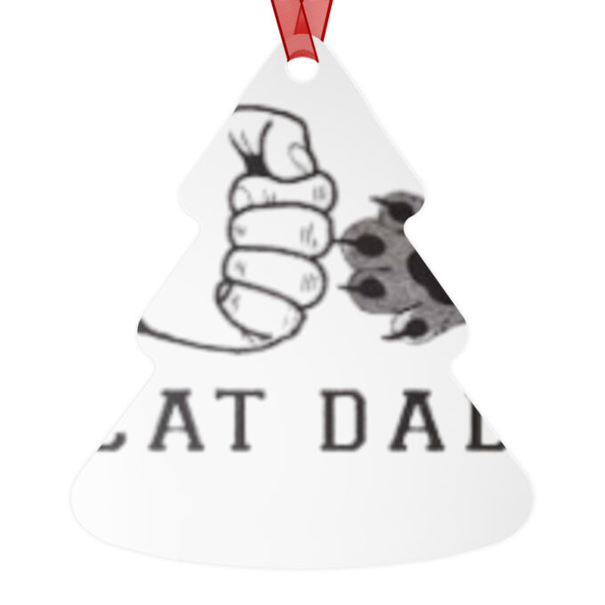 Cat Dad Double-sided ceramic ornaments - Image 7