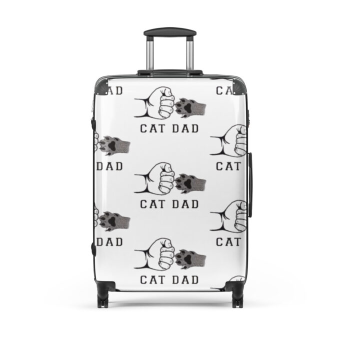 Cat Dad Hard-shell suitcase - Image 3