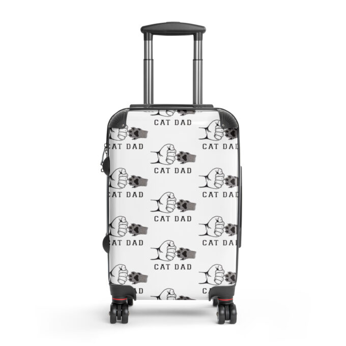 Cat Dad Hard-shell suitcase