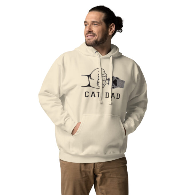 CAT DAD Unisex Hoodie - Image 5