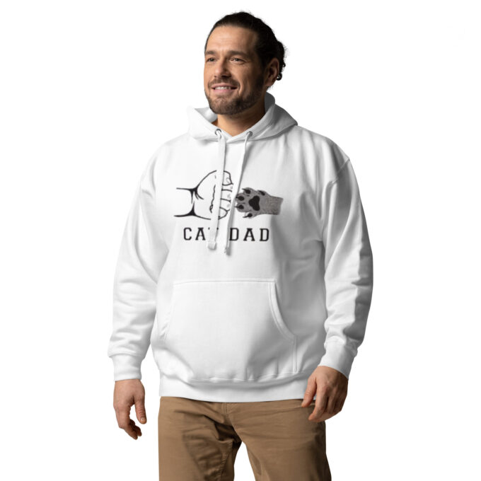 CAT DAD Unisex Hoodie - Image 8