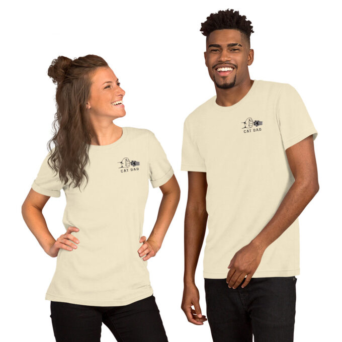 CAT DAD Unisex t-shirt